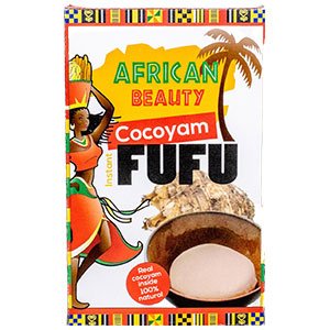 Fufu Cocoyam african beauty