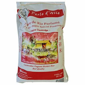 Riz parfumé cassé 1 fois